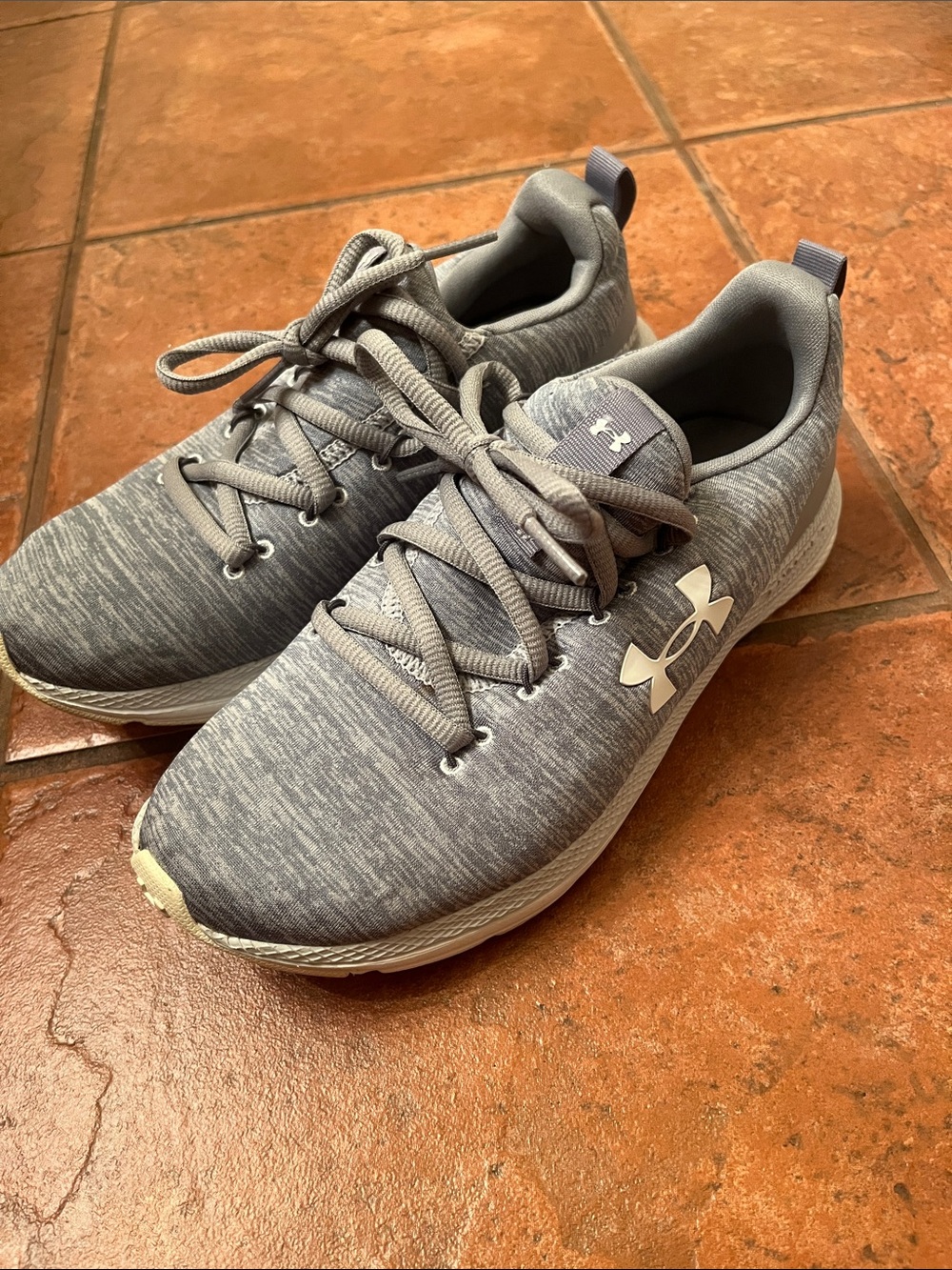 Under Armour Women’s Grey Heather Training Sneakers